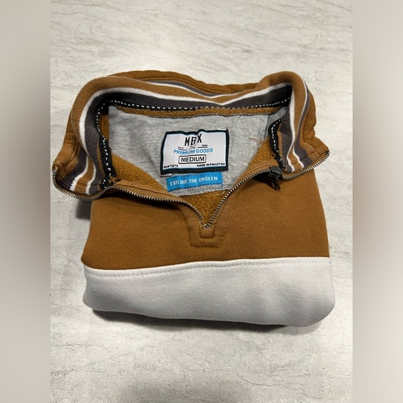 MBX PREMIUM GOODS Quarter zip Men’s Medium‎ - Picture 10 of 14